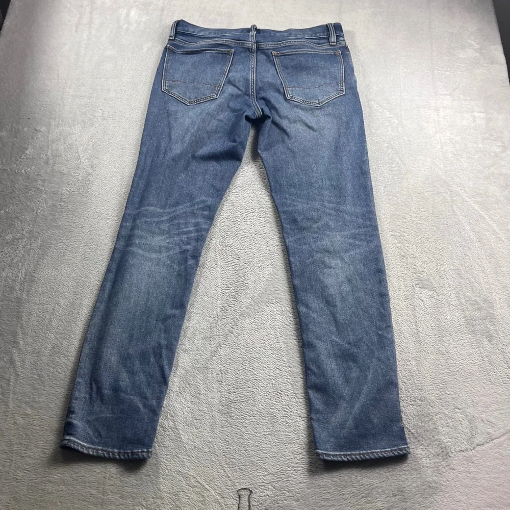 Banana Republic‎ Mens Travel Jean Slim Fit Blue Denim Pants 31x32 Medium Wash